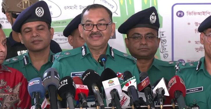 ঈদে সুনির্দিষ্ট কোন থ্রেট নেই: ডিএমপি কমিশনার