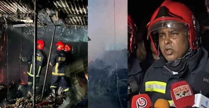 শাহবাগে আগুন, ঝুলন্ত বৈদ্যুতিক সংযোগ ছিল বিপদের কারণ