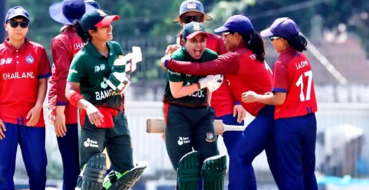 থাইল্যান্ডকে উড়িয়ে ইতিহাস গড়লো বাংলাদেশ