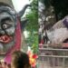 বর্ষবরণের শোভাযাত্রায় ফ্যাসিস্টের মুখাবয়ব ও ‘পানি লাগবে পানি’