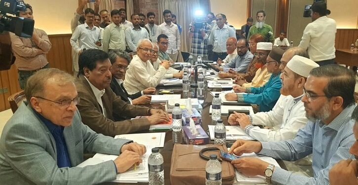 ঐকমত্য কমিশনের সঙ্গে বৈঠকে বসেছে জামায়াত