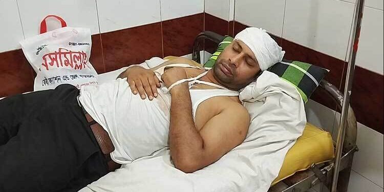ব্রাহ্মণবাড়িয়ায় সাংবাদিকের ওপর হামলা