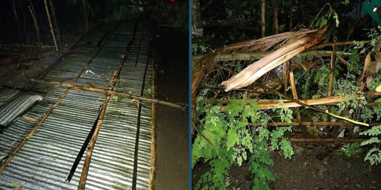 হঠাৎ কালবৈশাখী ঝড়, লন্ডভন্ড রংপুর