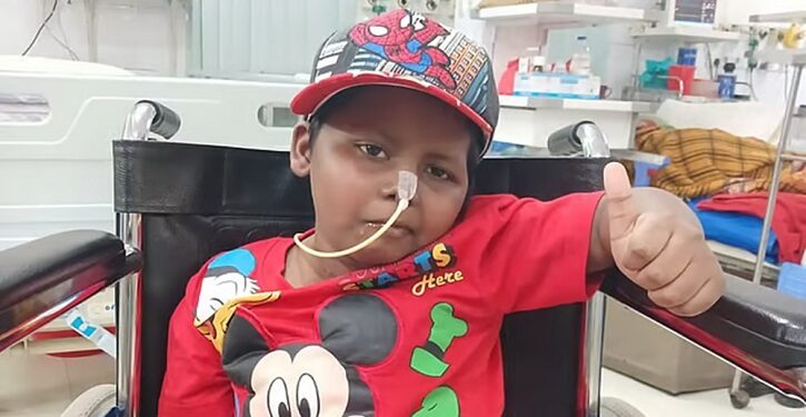দেশে ফিরেছে জুলাই অভ্যুত্থানে গুলিবিদ্ধ শিশু মুসা
