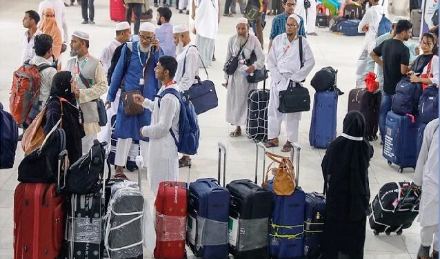 পবিত্র হজ পালনে সৌদি পৌঁছেছেন ১১০৬০ জন