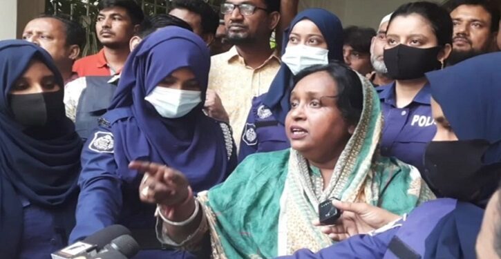 নারায়ণগঞ্জের সাবেক মেয়র আইভি গ্রেপ্তার