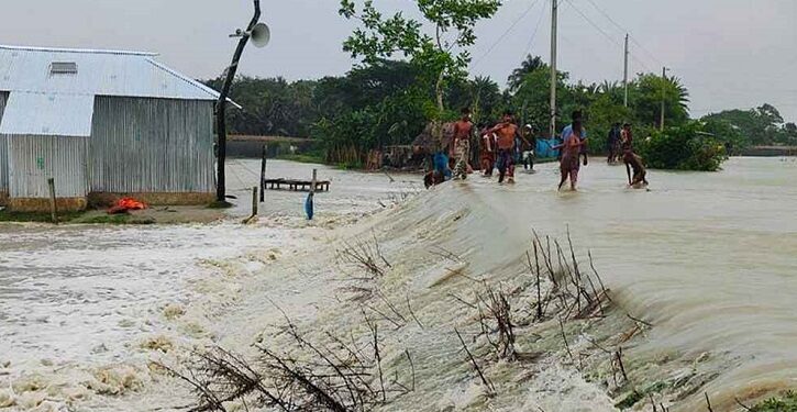 ১৬ জেলায় জলোচ্ছ্বাসের শঙ্কা, সতর্ক সংকেত