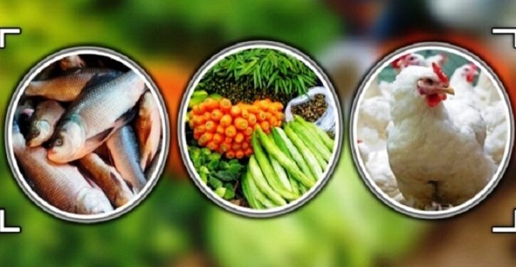 সবজির দাম চড়া, মুরগির দামও বাড়তি