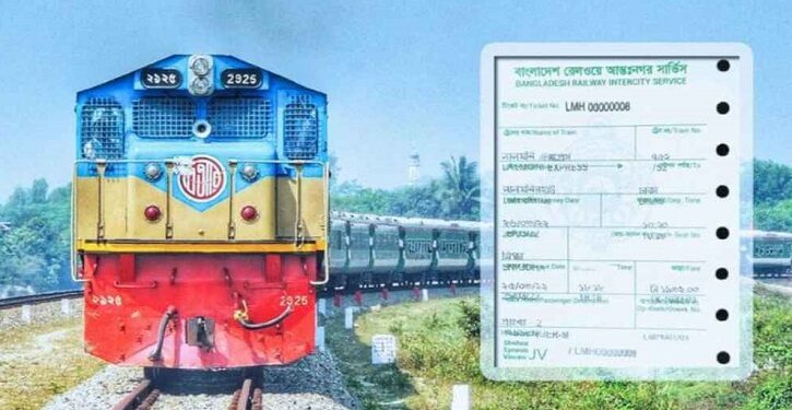 ট্রেনে ফিরতি যাত্রা: আজ মিলবে ৯ জুনের টিকিট