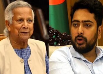 প্রধান উপদেষ্টার সঙ্গে সাক্ষাৎ করেছেন নাহিদ ইসলাম