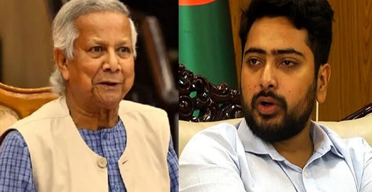 প্রধান উপদেষ্টার সঙ্গে সাক্ষাৎ করেছেন নাহিদ ইসলাম