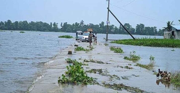 বাড়তে পারে ৮ নদীর পানি, বন্যার ঝুঁকিতে যেসব জেলা 
