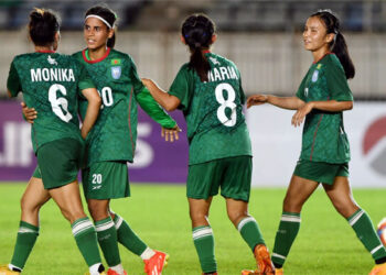 বাহরাইনকে ৭ গোলে হারাল বাংলাদেশ