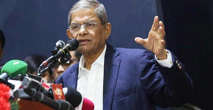 আমরা গণতান্ত্রিক অধিকার ও নির্বাচন চাই: ফখরুল