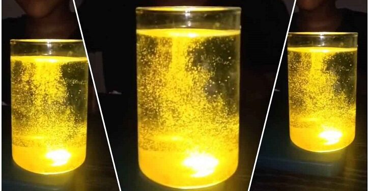 হলুদ পানির রহস্য: কীভাবে তৈরি করবেন এই ‘গ্লোইং ওয়াটার’