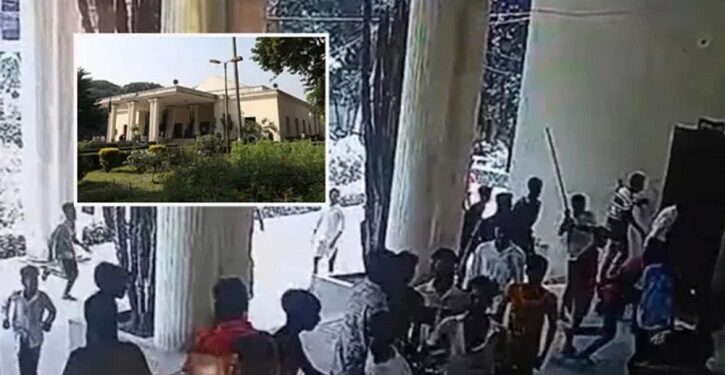 রবীন্দ্র কাছারিবাড়িতে হামলা-ভাঙচুর