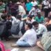 জুলাই ঘোষণাপত্রের দাবিতে যমুনার সামনে অবস্থান