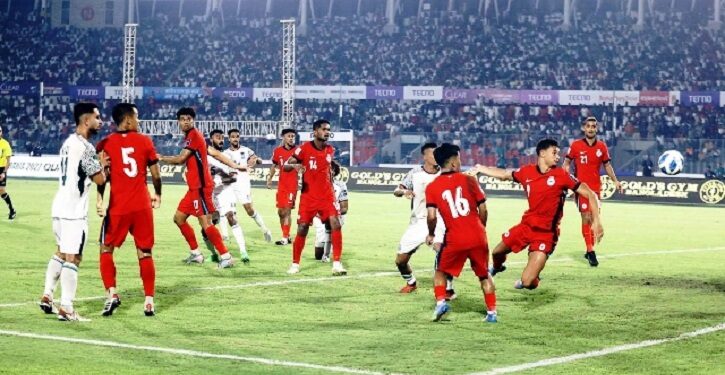 সিঙ্গাপুরের বিপক্ষে ২-১ গোলে বাংলাদেশের হার