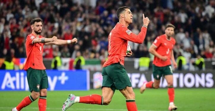 টাইব্রেকারে স্পেনকে হারিয়ে চ্যাম্পিয়ন রোনালদোর দল
