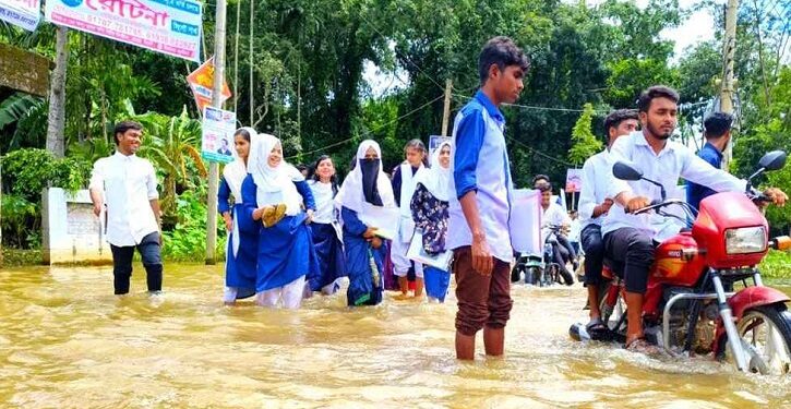 বন্যায় ৩ বোর্ডের এইচএসসি-সমমান পরীক্ষা স্থগিত