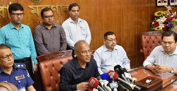 অপরাধী ধরতে সারা দেশে চিরুনি অভিযান শুরুর ঘোষণা