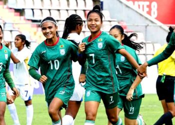 শ্রীলঙ্কার জালে বাংলাদেশের ৯ গোল