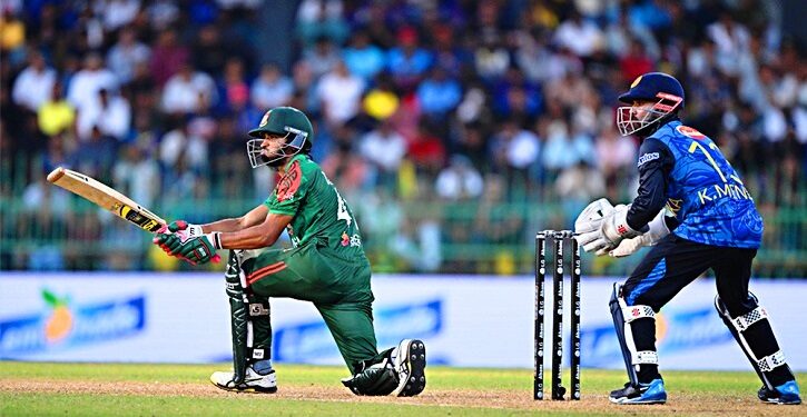 তাওহীদ-তানজিমের লড়াইয়ে ২৪৮ রানের সংগ্রহ বাংলাদেশের