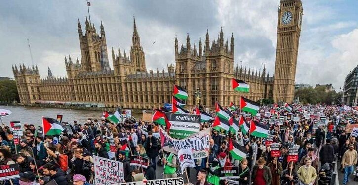 ফিলিস্তিনকে রাষ্ট্র স্বীকৃতি দেওয়ার দাবি ব্রিটিশ এমপিদের