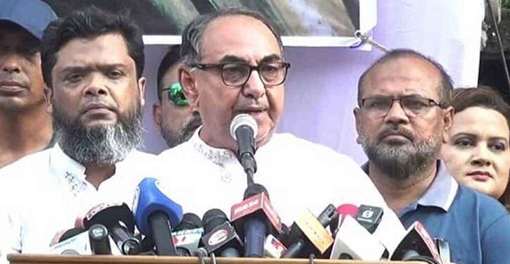 বিএনপিকে নিশ্চিহ্ন করার প্রোগ্রাম করবেন না, সরকারকে মির্জা আব্বাস