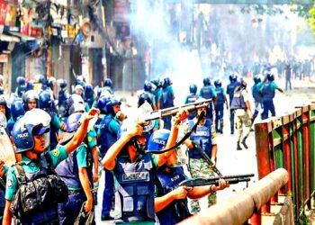 গুলি চালানোর নির্দেশ দিয়েছিলেন শেখ হাসিনা