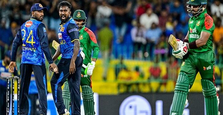 শ্রীলঙ্কার কাছে সিরিজ হারল বাংলাদেশ