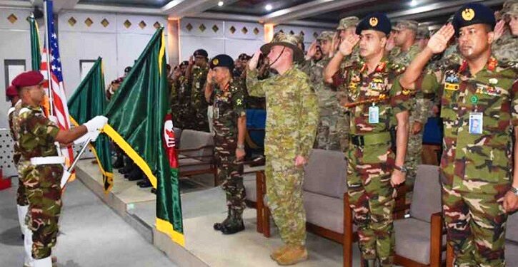 যুক্তরাষ্ট্রের সঙ্গে বাংলাদেশ সেনাবাহিনীর যৌথ মহড়া শুরু