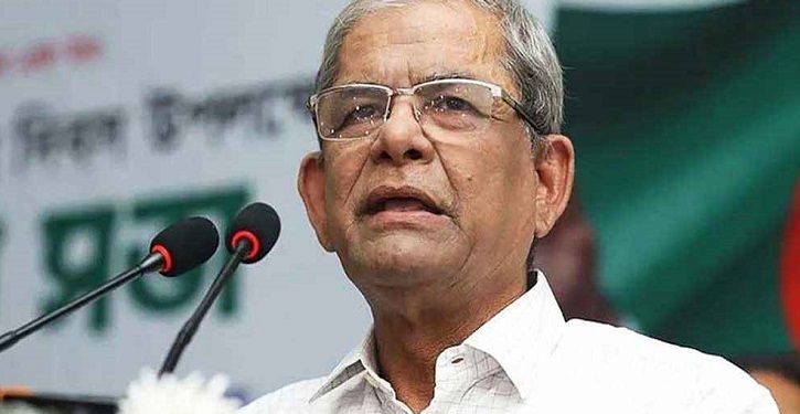 পিআর পদ্ধতিতে নির্বাচনের পক্ষে নয় বিএনপি: ফখরুল