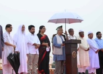 ‘জুলাই ঘোষণাপত্র’ পাঠ করলেন প্রধান উপদেষ্টা