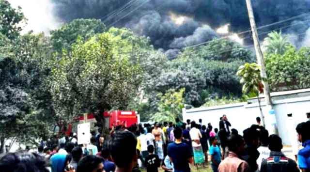 গাজীপুরে কেমিক্যাল গোডাউনে আগুন, নিয়ন্ত্রণে ৭ ইউনিট