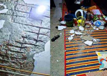 ঢাকা মেডিকেলের ছাদের পলেস্তারা পড়ে রোগী আহত