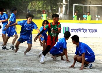 জাতীয় খো খো’র ফাইনালে উভয় বিভাগে আনসার