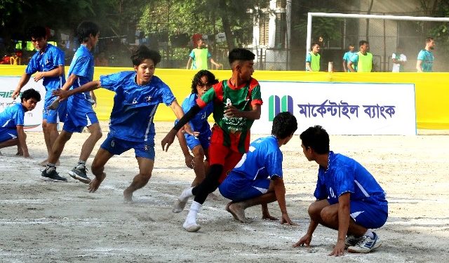 জাতীয় খো খো’র ফাইনালে উভয় বিভাগে আনসার