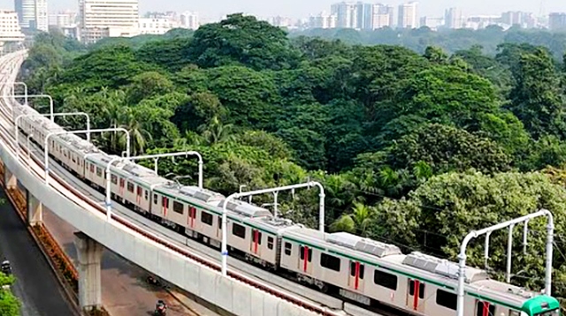উত্তরা-আগারগাঁও পথে মেট্রো চলাচল শুরু