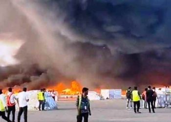 শাহজালালে অগ্নিকাণ্ডে হার্ডওয়্যার খাতে ক্ষতি ৩৫ কোটি টাকা