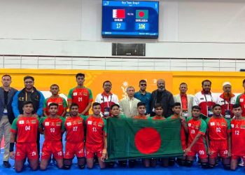 এশিয়ান যুব গেমসে ব্রোঞ্জ জিতলো বালক কাবাডি দল