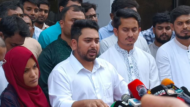 জনগণের আকাঙ্ক্ষার বিপরীতে দাঁড়ালে হিতে বিপরীত হবে : নাহিদ