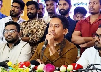 এনসিপি শাপলা প্রতীক নিয়েই নির্বাচনে অংশ নেবে: সারজিস