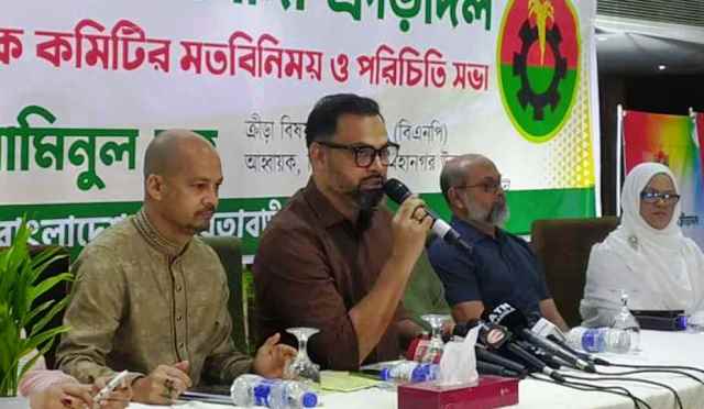 দেশে রাজনীতি মুক্ত ক্রীড়াঙ্গন চান তারেক রহমান: আমিনুল হক