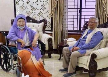 প্রধান উপদেষ্টা ও খালেদা জিয়ার একান্ত আলাপ