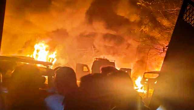 জম্মু-কাশ্মীরে থানায় ভয়াবহ বিস্ফোরণ, নিহত ৭