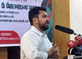 জুলাই সনদে নোট অব ডিসেন্ট বলে কিছু থাকবে না : নাহিদ ইসলাম