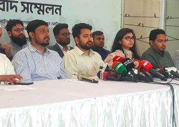 নির্বাচনের জন্য লেভেল প্লেয়িং ফিল্ড দেখতে পাচ্ছি না : নাহিদ ইসলাম