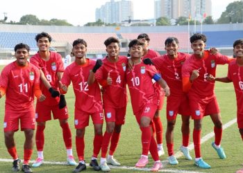 এশিয়ান কাপ ফুটবল বাছাইপর্বে বাংলাদেশের বড় জয়