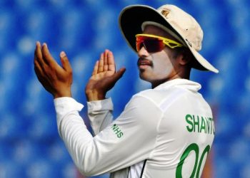 আবারও টেস্টে বাংলাদেশের অধিনায়ক শান্ত!